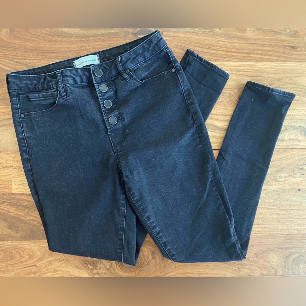 Articles of Society Black Skinny Jeans size 28